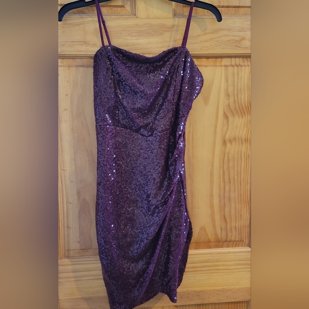 Wine Colored Dress